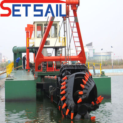 8 pulgadas de corte de succión excavación de dragas con capacidad sólida de 160 M3 en de Shijiazhuang