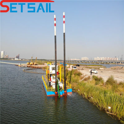 800m3 de flujo de agua diesel tipo de potencia de 8 pulgadas cortador de succión de dragado para el proyecto de dragado
