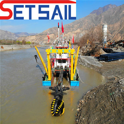 Dredger de succión de corte personalizable con paquete de broca de anclaje Peso bruto 40000.000kg