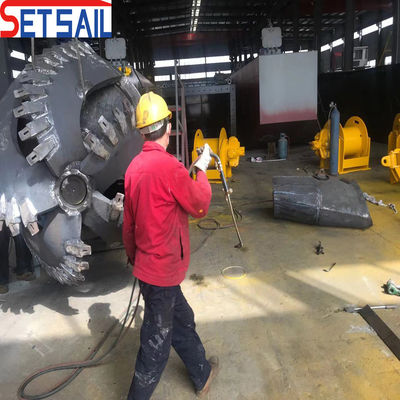 Dredger de succión de corte personalizable con paquete de broca de anclaje Peso bruto 40000.000kg