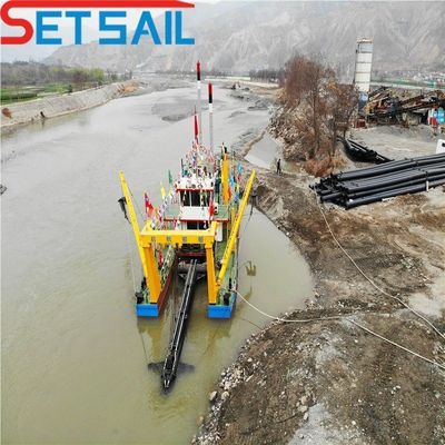 Shijiazhuang 8 pulgadas del río de arena y sedimento excavadora con bomba de arena hidráulica asequible