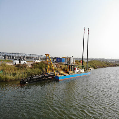 Dredger de succión de corte de 6 pulgadas para costos de envío de arena y tiempo de entrega estimado