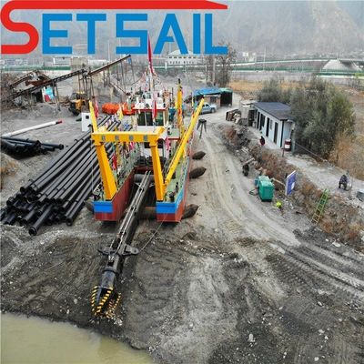 Triturador de arena de aspiración con cabeza de corte de 50-600kw