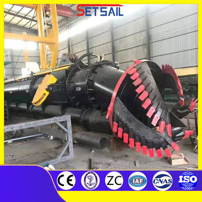 Servicio posventa de toda la vida Motor diesel de 6 pulgadas Cortador de aspiración de draga con anclaje