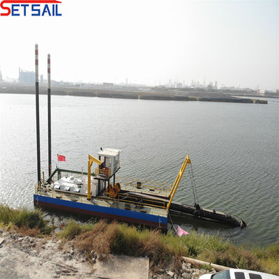6 pulgadas cortador de succión río excavación excavadora de arena con Rexroth hidráulico y monitoreo