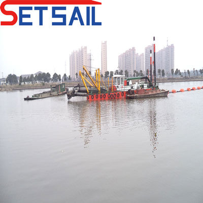 Shijiazhuang bomba cortadora hidráulica excavadora de succión para el puerto del embalse del río mar lago