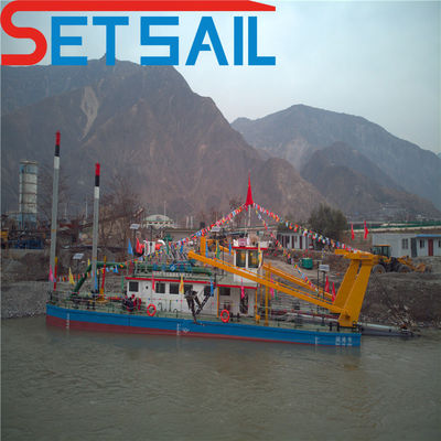 Excavadora de arena de succión de corte de Shijiazhuang utilizada en el río con aparato eléctrico ABB