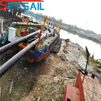 Dredger de arena del río de 8 pulgadas / Dredger de barro / Dredger de arcilla QH-D97 con flujo de agua de 5000m3