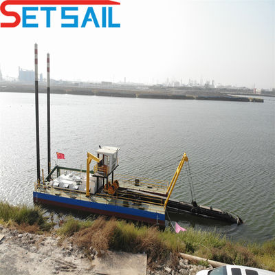 Dredger de arena del río de 8 pulgadas / Dredger de barro / Dredger de arcilla QH-D97 con flujo de agua de 5000m3
