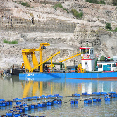 Bomba submarina 24 pulgadas cortador de succión excavadora de arena con 500 mm de diámetro del tubo de descarga