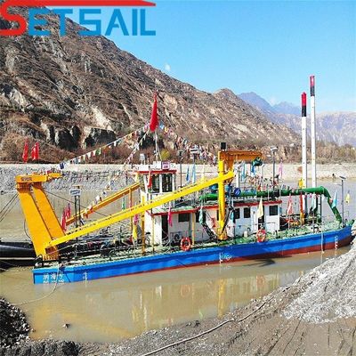 24 pulgadas motor diesel cortador hidráulico excavadora de succión para el costo de envío y tipo de ciclón