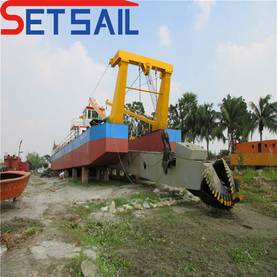 Dredger de arena de succión de corte hecho a medida para proyecto de recuperación personalizado