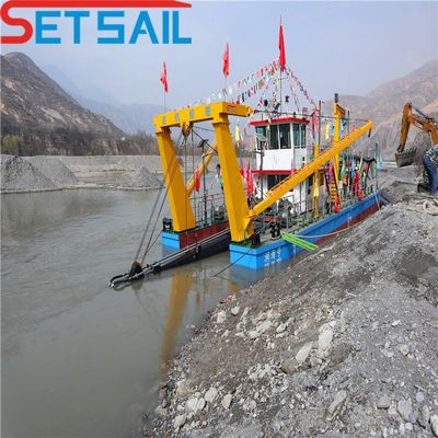 24 pulgadas Cummins motor diésel Power Cutter excavadora de succión con y 2t peso de anclaje