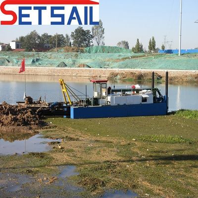 Excavadora de succión de alta capacidad para motores diesel de arena e hidráulica Rexroth