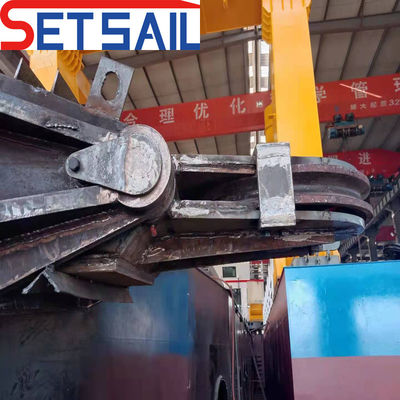 Excavadora de succión de alta capacidad para motores diesel de arena e hidráulica Rexroth