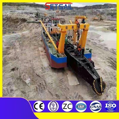 Cortador de motores diesel Excavadora de succión con sistema hidráulico Rexroth Vickers Parker