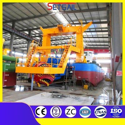 Cortador de motores diesel Excavadora de succión con sistema hidráulico Rexroth Vickers Parker