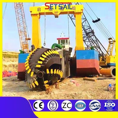 Cortador de motores diesel Excavadora de succión con sistema hidráulico Rexroth Vickers Parker