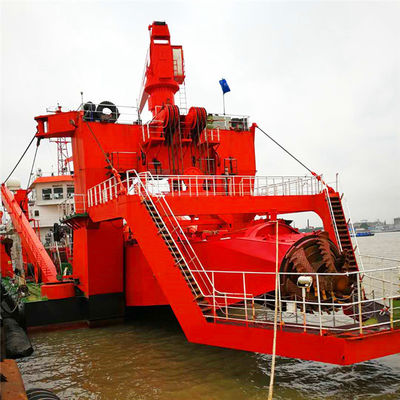 Hydrocyclone Cutter Excavadora de succión con motor diesel Cummins y 7000m3 de flujo de agua