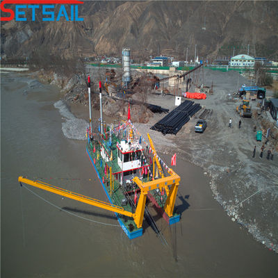 PLC Siemens Cutter Maquinaria de dragado de arena por succión con servicio posventa de por vida