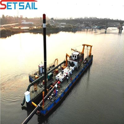 PLC Siemens Cutter Maquinaria de dragado de arena por succión con servicio posventa de por vida