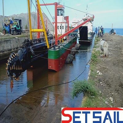Tipo de ciclón Hidrociclón QHCSD-185 Anclaje hidráulico Boom 32 pulgadas Cortador Excavadora de succión