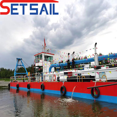 Dredger de succión con diámetro de cabeza de corte de 2350 mm