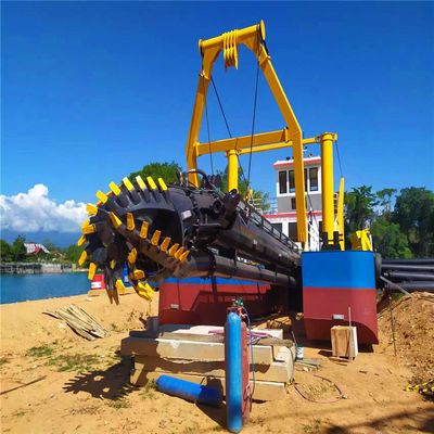 Recuperación de tierras Concha de la bomba de arena cortador de succión buque de dragado con capacidad de 60-4000m3