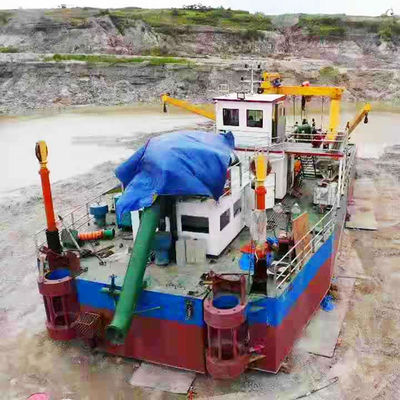QHCSD-190 Siemens PLC Motor Diesel Cortador excavadora de succión para tareas de dragado de precisión