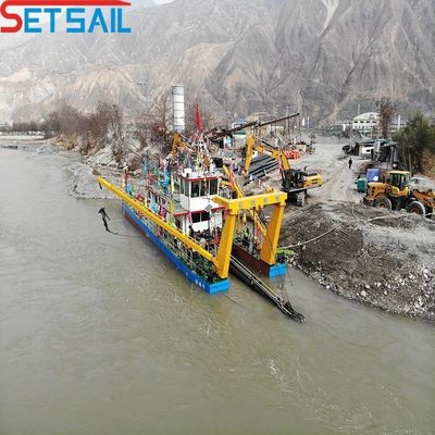 100kw-2000kw Cummins Auxiliary Enigne Power Cutter Succión de arena para el lago del río