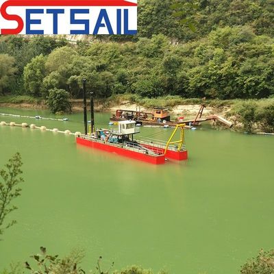 32 pulgadas motor diesel cortador de succión excavadora de arena con PLC y sistema eléctrico ABB