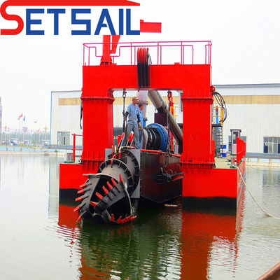 250ND-800ND Excavadora de succión de tamaño de bomba con motor diesel y sistema de monitoreo