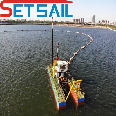 Aceptado el pago inicial 18 pulgadas cortador de succión de dragado de arena barco con motor diesel