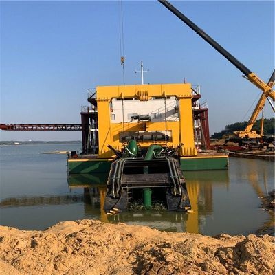 28 pulgadas motor diesel personalizado cortador hidráulico de succión excavadora de arena para su beneficio