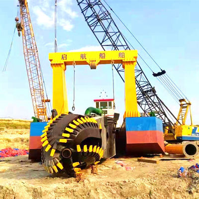 CTS Siemens PLC Control Cutter Excavadora de succión con Cummins 1335kw potencia del motor principal
