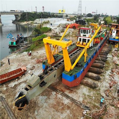 2400 mm de diámetro de la cabeza del cortador bomba de arena del río submarino de 28 pulgadas cortador de succión draga