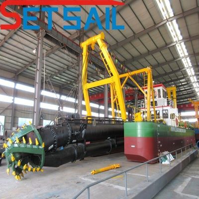 Dredger de succión de corte de 28 pulgadas para operaciones de dragado