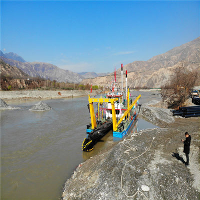 Dredger de succión de corte de 28 pulgadas de bajo consumo de combustible para operaciones de dragado fluvial