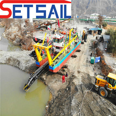 La bomba de arena de Shijiazhuang es una excavadora de succión de 26 pulgadas equipada con motor diesel.