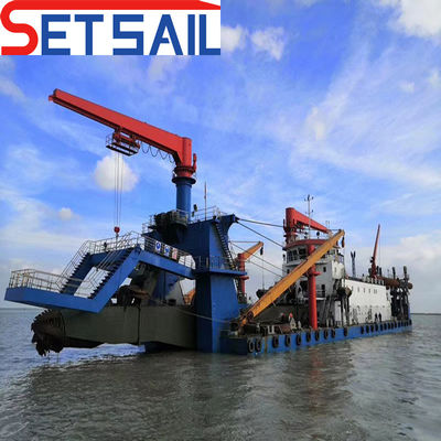 Excavadora de succión de corte de 26 pulgadas de alta capacidad de 700 kW para el mercado de Bangladesh