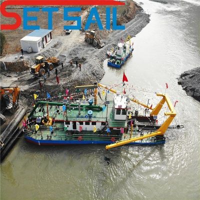 26 pulgadas de corte de río excavadora de arena de succión para una profundidad máxima de dragado de 20 metros