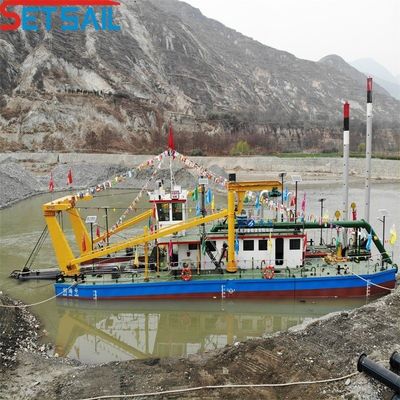 Sistema hidráulico Rexroth 26 pulgadas cortador de succión excavadora de barro con tubo de descarga de 600 mm