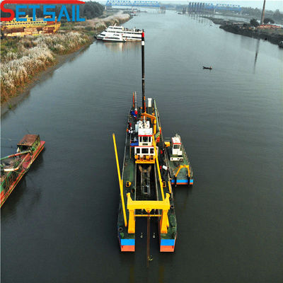Sistema hidráulico Rexroth 26 pulgadas cortador de succión excavadora de barro con tubo de descarga de 600 mm