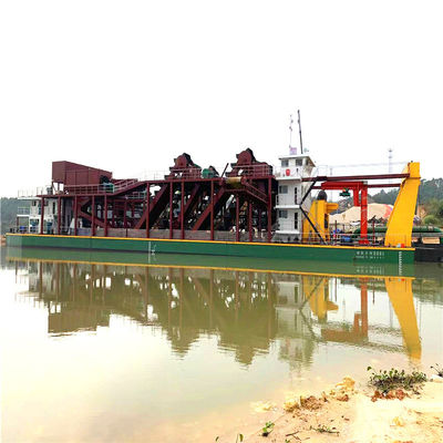 Dredger de succión de corte de 26 pulgadas con motor diesel Cumins / Weichai Solicitud personalizada