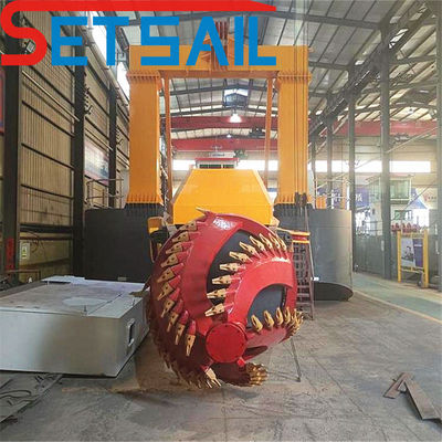 Potencia del motor diesel de 3000 kw 24 pulgadas excavadora de succión de corte para el pago inicial
