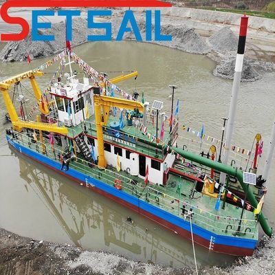 Potencia del motor diesel de 3000 kw 24 pulgadas excavadora de succión de corte para el pago inicial