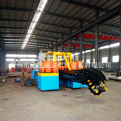 Cortador de placas de acero Excavadora de arena de succión con capacidad de 160m3-5000m3 y motor diesel