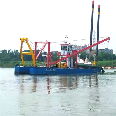Dredger de succión de corte de 24 pulgadas de alta capacidad con potencia del motor principal de 2190kw