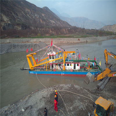 Dredger de succión de corte de 24 pulgadas de alta capacidad con potencia del motor principal de 2190kw