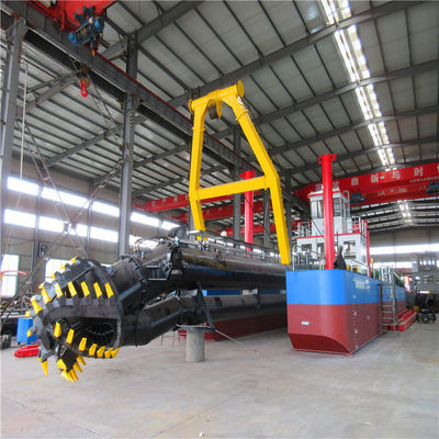 Dredger de succión de corte de 24 pulgadas de alta capacidad con potencia del motor principal de 2190kw